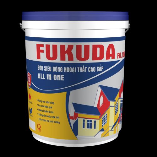 FUKUDA - ALL IN ONE: Sơn siêu bóng ngoại thất cao cấp