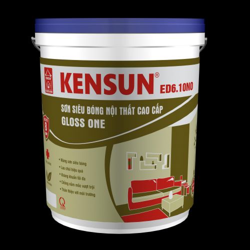 KENSUN - GLOSS ONE: Sơn siêu bóng nội thất cao cấp