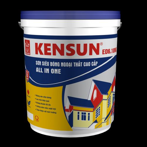 KENSUN - ALL IN ONE: Sơn siêu bóng ngoại thất cao cấp